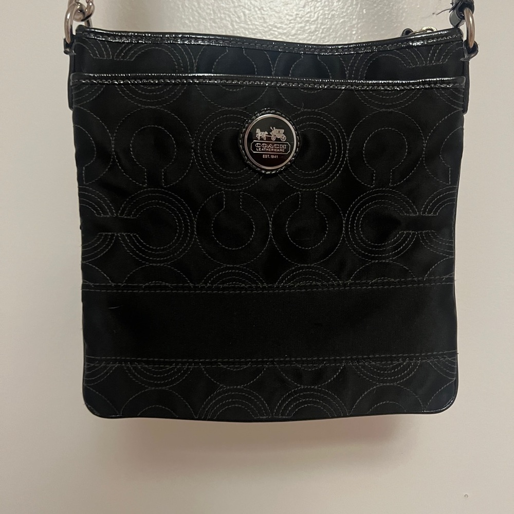 Vintage Coach Monogram Crossbody